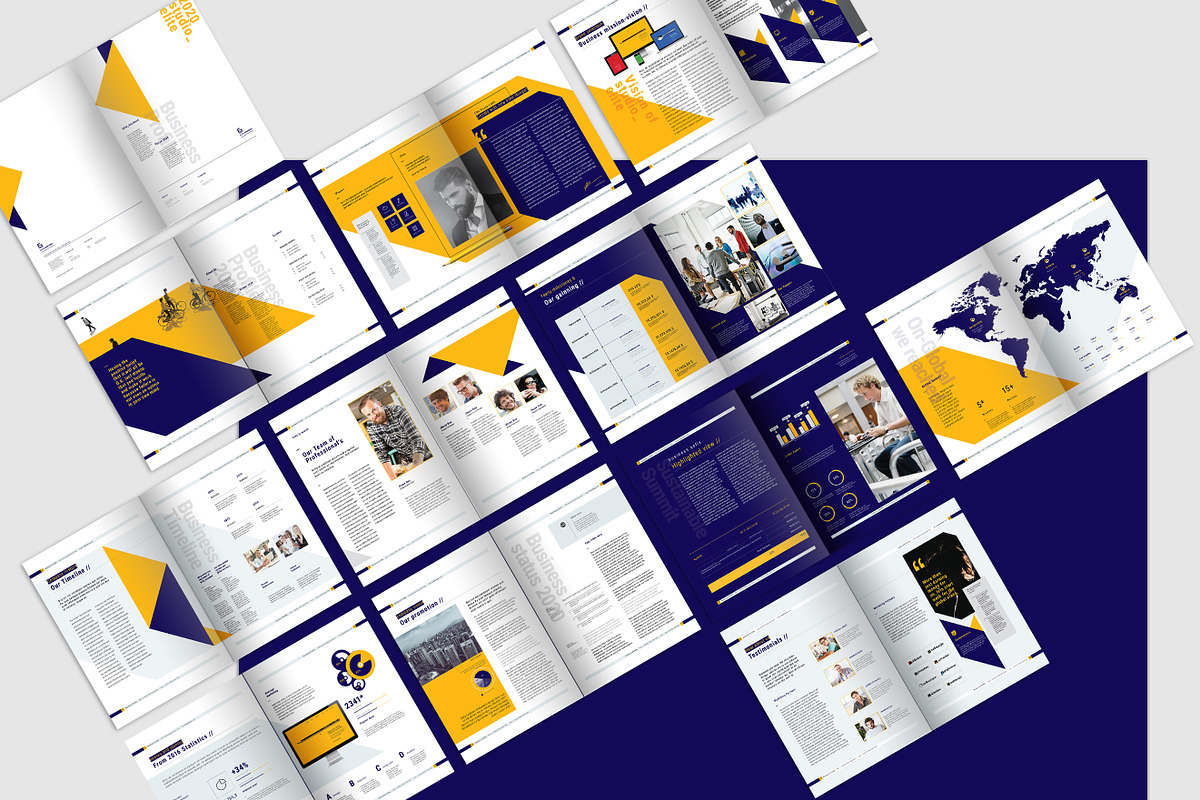 Company Profile Pack in Brochure Templates - product preview 8