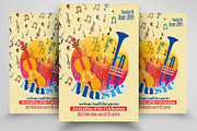 Music Night Event Flyer Template