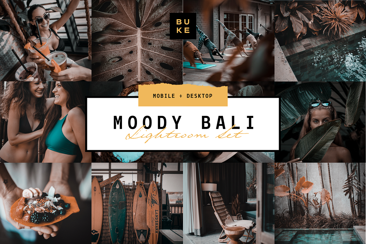 MOODY BALI TRAVEL LIGHTROOM PRESETS in Add-Ons - product preview 8