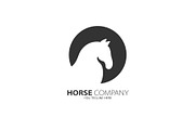 Horses Logo Vector illustration