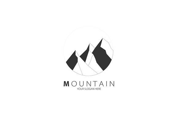 Mountain Logo Template. in Logo Templates - product preview 1