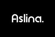 Aslina // Display Font