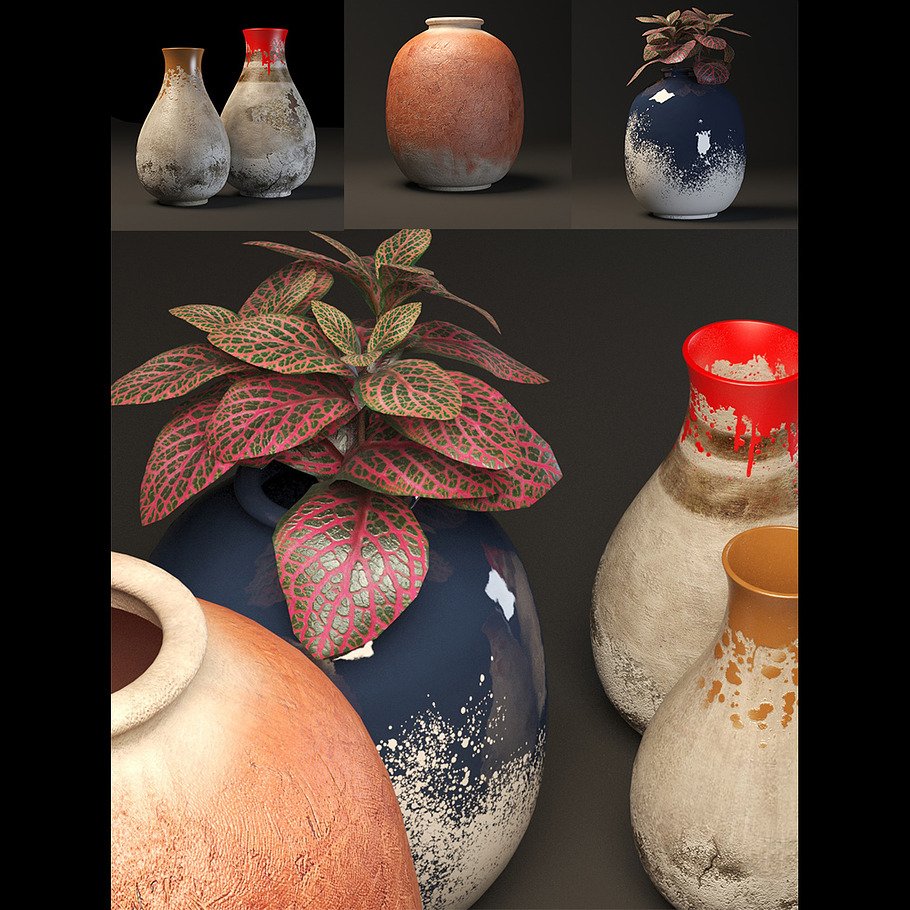 pots830 in Objects - product preview 4