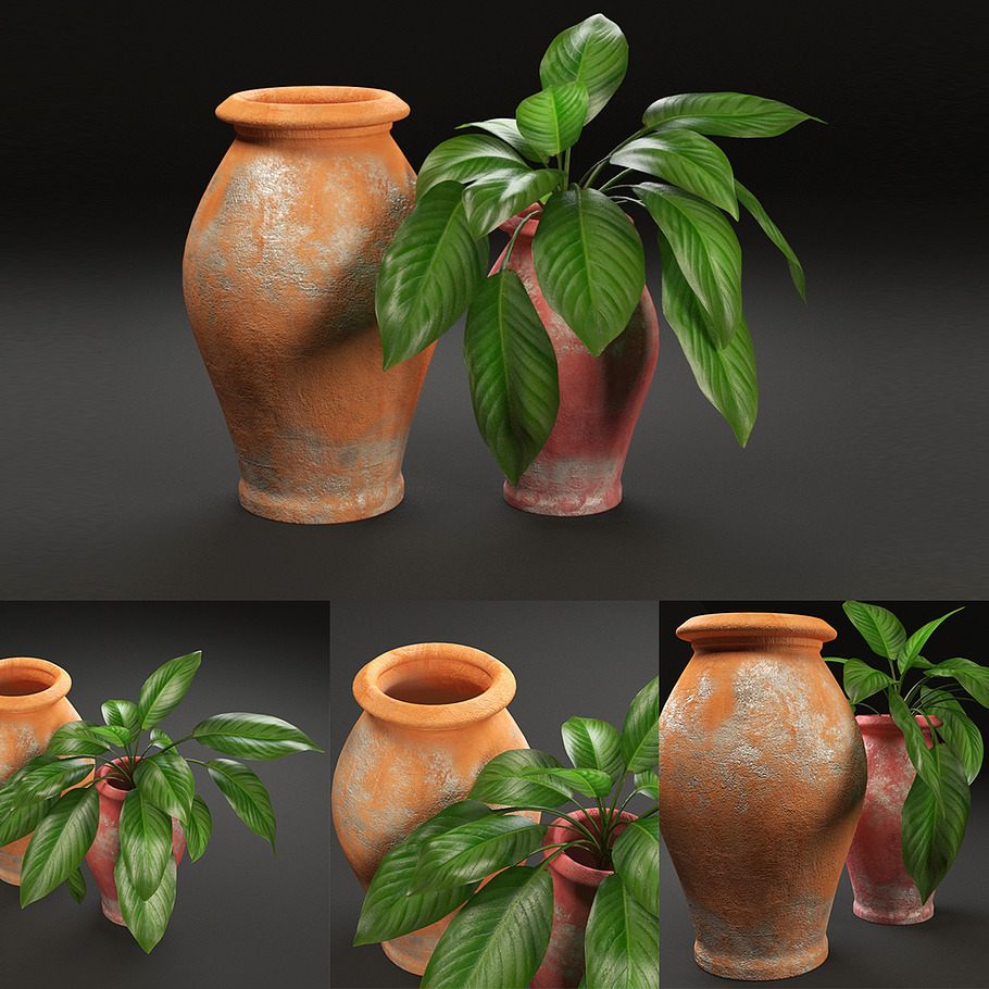 pot1145 in Objects - product preview 4