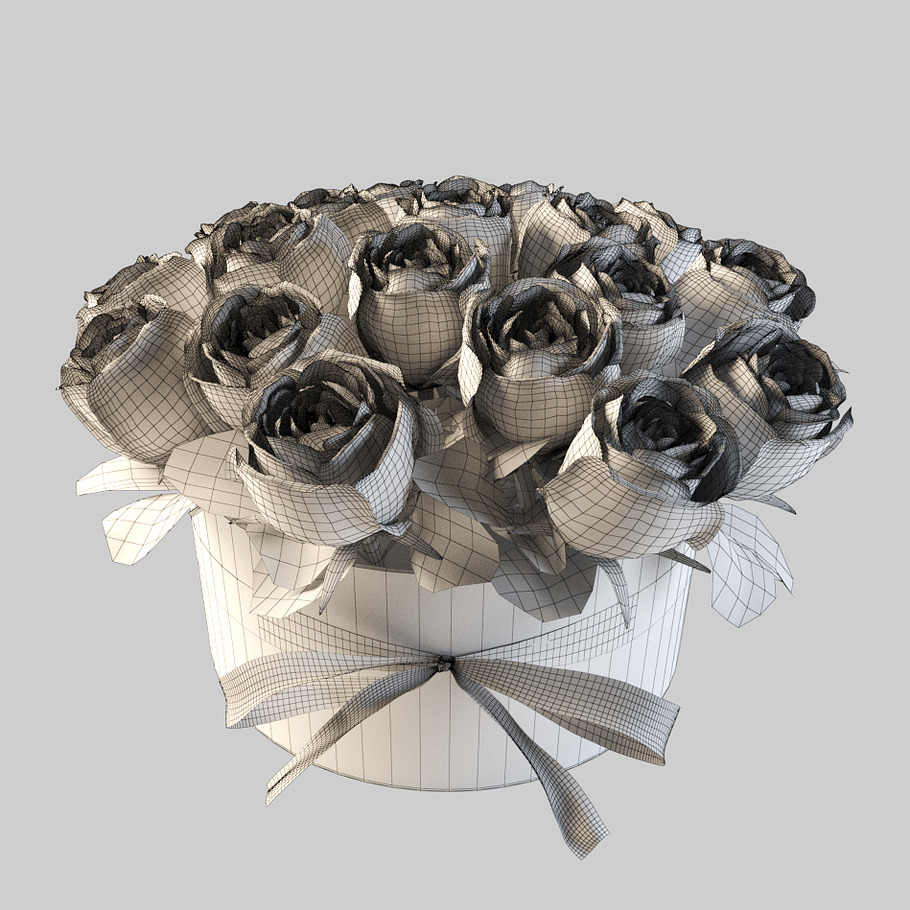 pink rose in Objects - product preview 1