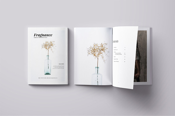 Fragnance - 10 Page Lookbook