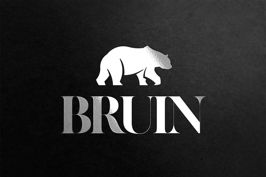 Bear Logo Bruin in Logo Templates - product preview 8