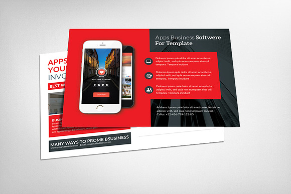 80 Business Postcards Bundle in Postcard Templates - product preview 10