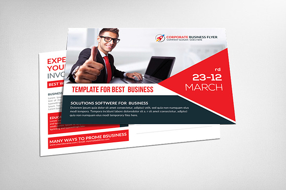 80 Business Postcards Bundle in Postcard Templates - product preview 13