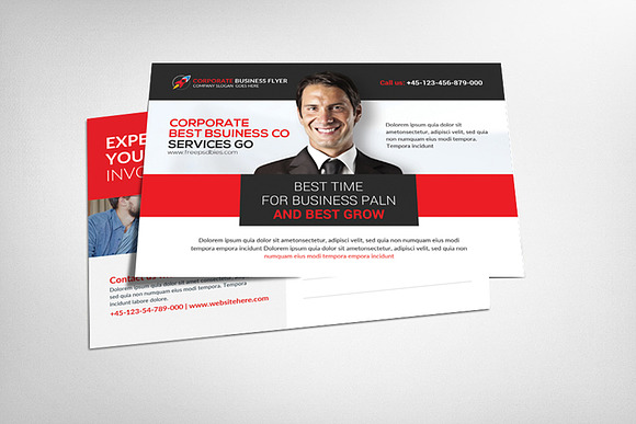 80 Business Postcards Bundle in Postcard Templates - product preview 15