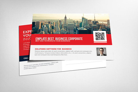 80 Business Postcards Bundle in Postcard Templates - product preview 37
