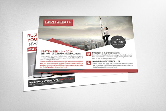 80 Business Postcards Bundle in Postcard Templates - product preview 59