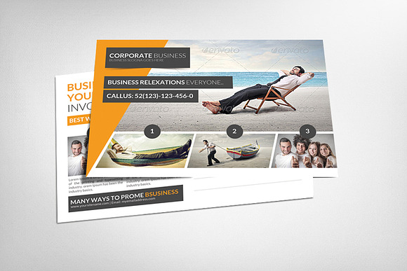 80 Business Postcards Bundle in Postcard Templates - product preview 70