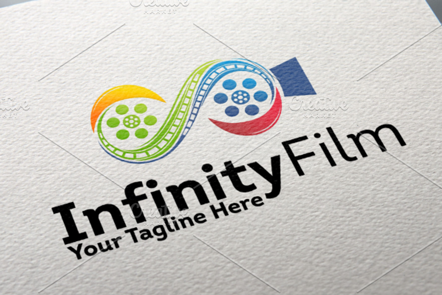 Infinity Film in Logo Templates - product preview 8