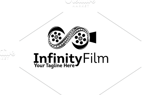 Infinity Film in Logo Templates - product preview 3