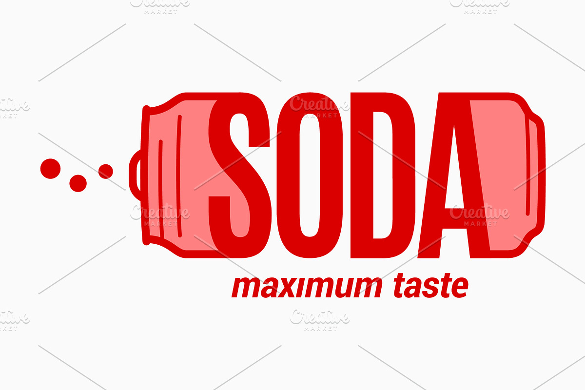 Red soda aluminum can icon. in Objects - product preview 8