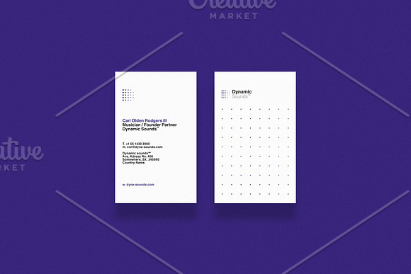 Minimal Business card bundle 70%Off! in Business Card Templates - product preview 5