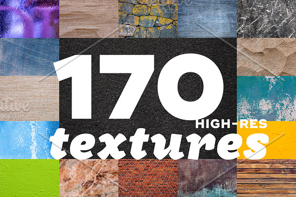 170 Textures Mega Pack