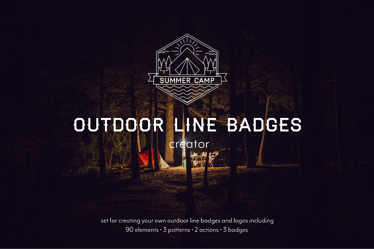 Outdoor Line Badges Creator in Add-Ons - product preview 8