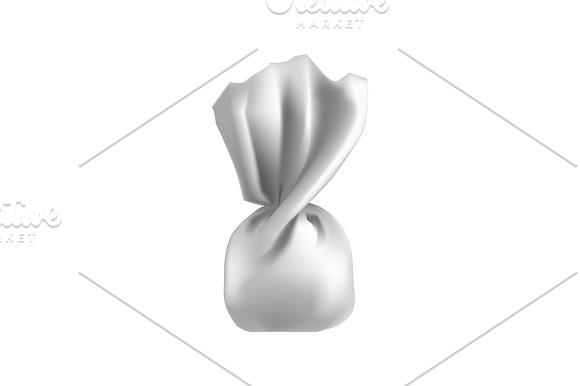 Blank Foil Pack Candies Template Set in Objects - product preview 4