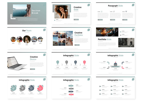 Gadiza - Google Slide Template in Google Slides Templates - product preview 2