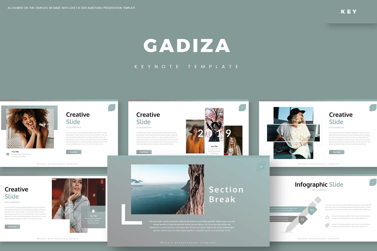 Gadiza - Keynote Template in Keynote Templates - product preview 8