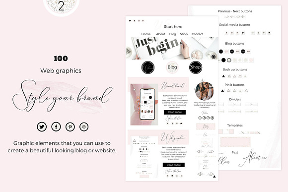 Giant shop bundle - 40 in 1 in Instagram Templates - product preview 6