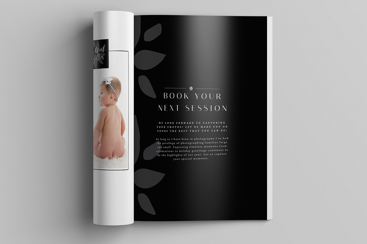 Newborn Photography Studio Guide in Magazine Templates - product preview 8