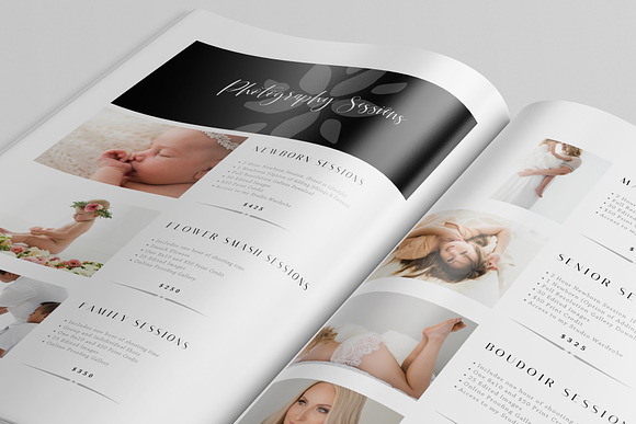 Newborn Photography Studio Guide in Magazine Templates - product preview 1