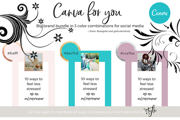 Canva for you collection - 15 in 1 in Instagram Templates - product preview 7