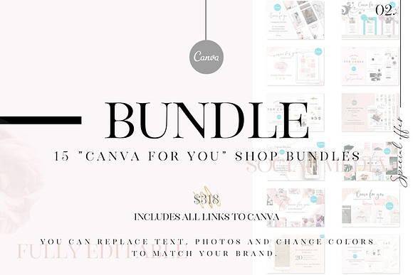 Canva for you collection - 15 in 1 in Instagram Templates - product preview 17