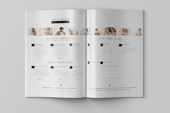 Newborn Photography Studio Guide in Magazine Templates - product preview 5
