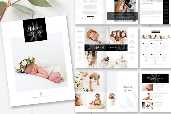 Newborn Photography Studio Guide in Magazine Templates - product preview 6