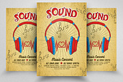 Music Sound Flyer Template