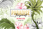 Tropical Paradise - design set