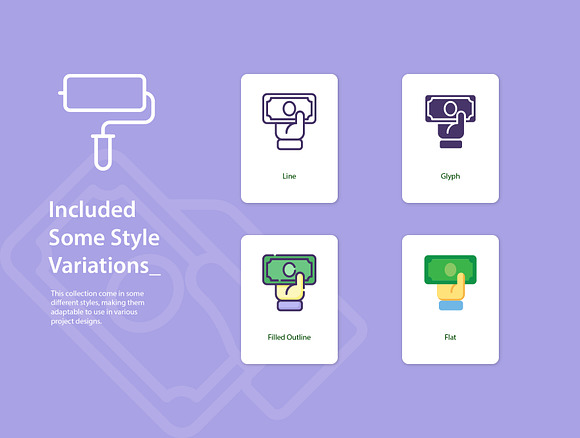 Money Icons in Credit Card Icons - product preview 1