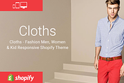 Cloths Responsive Shopify Theme