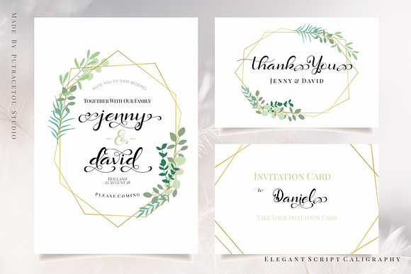 Daysha - Wedding Font in Wedding Fonts - product preview 2