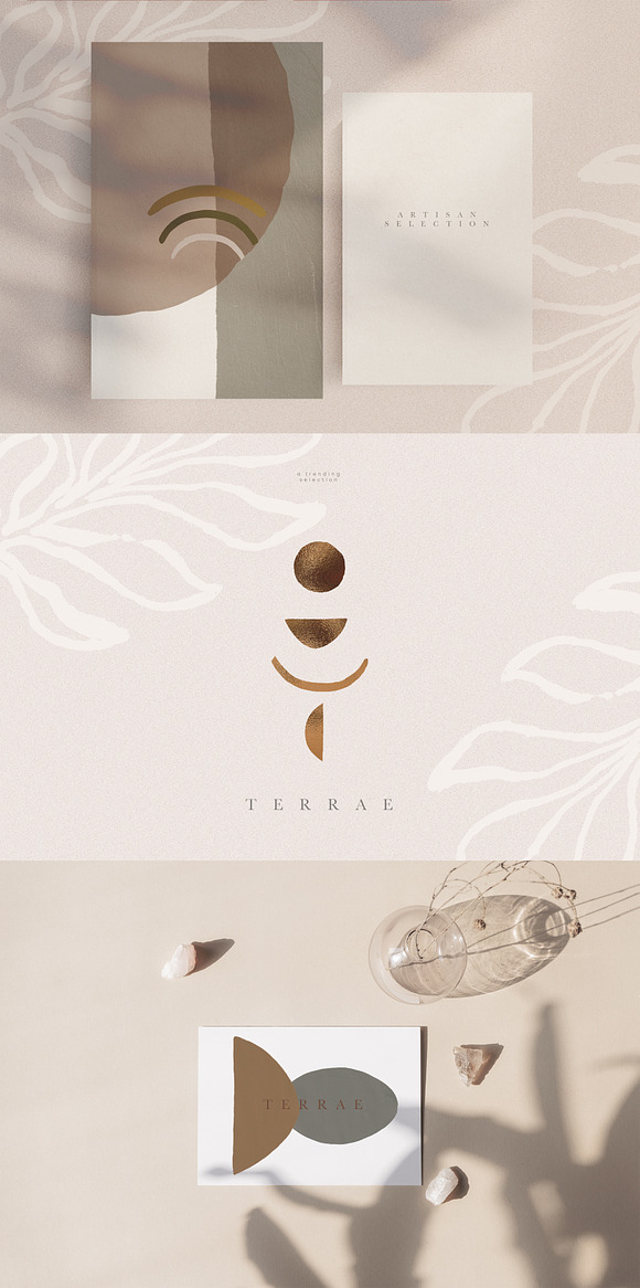 Terrae Modern Abstract Geometric Set in Illustrations - product preview 6