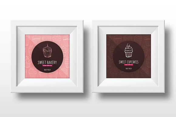 Cupcakes Insta Banners in Instagram Templates - product preview 3