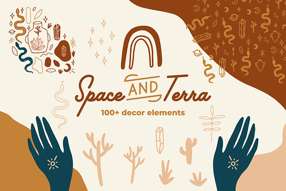Space & Terra Bundle in Illustrations - product preview 10