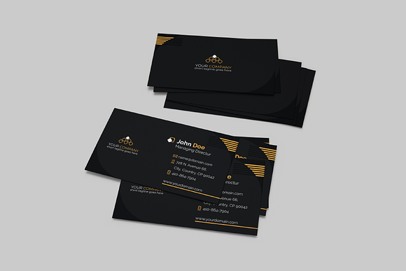 Simple Professional Business Card 01 in Business Card Templates - product preview 1