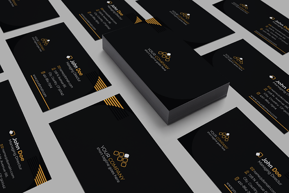 Simple Professional Business Card 01 in Business Card Templates - product preview 2