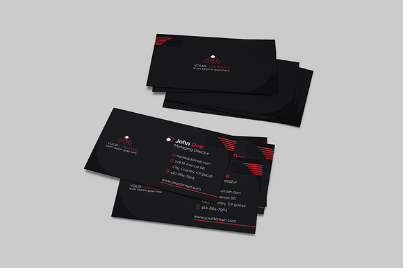 Simple Professional Business Card 01 in Business Card Templates - product preview 4