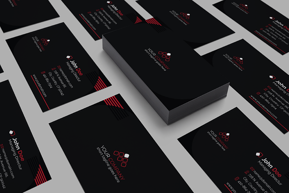 Simple Professional Business Card 01 in Business Card Templates - product preview 5