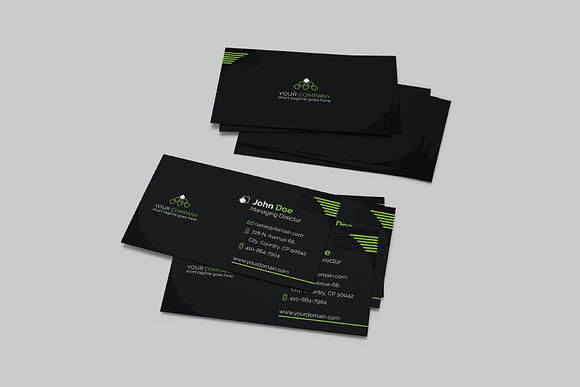 Simple Professional Business Card 01 in Business Card Templates - product preview 7