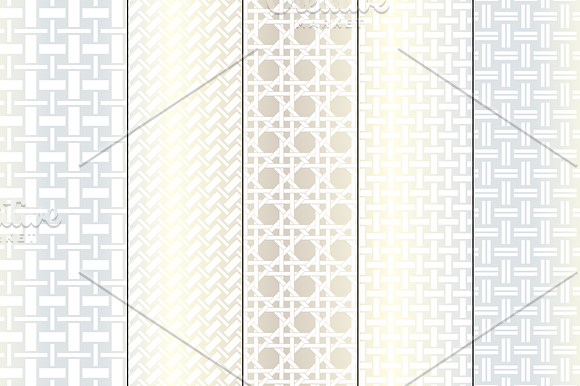 Seamless Metallic Lattice Patterns in Patterns - product preview 4