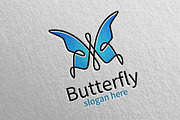 Butterfly Logo vol 14