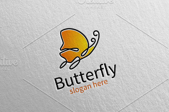 Butterfly Logo vol 17 in Logo Templates - product preview 2