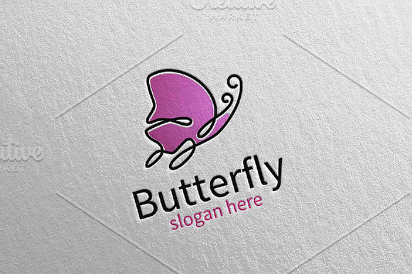 Butterfly Logo vol 17 in Logo Templates - product preview 3
